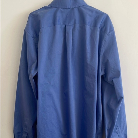 Eddie Bauer Blue Dress Shirt Classic Button-Down - Picture 9 of 9